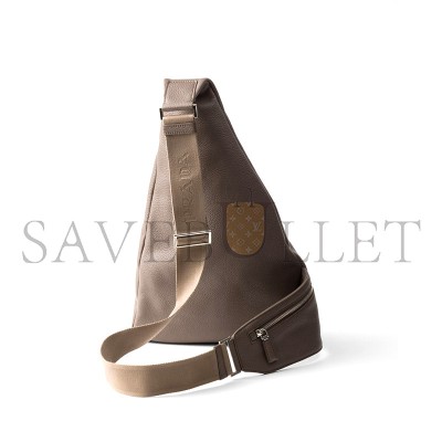 PRADA CROSS LEATHER BAG 2VZ092 (47.5*26.5*10cm)